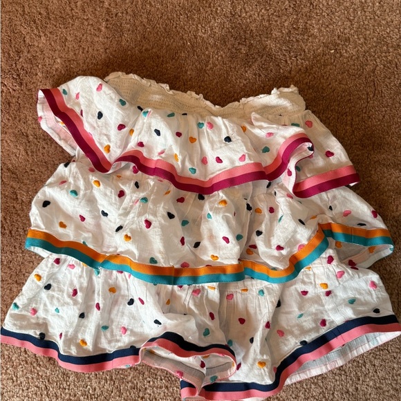 Zimmermann White with Colorful Heart Embroidery - Picture 1 of 4